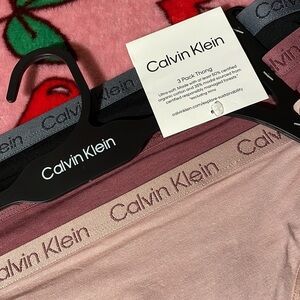 Calvin Klein 3-Pack Underwear - Black, Pink, Cream